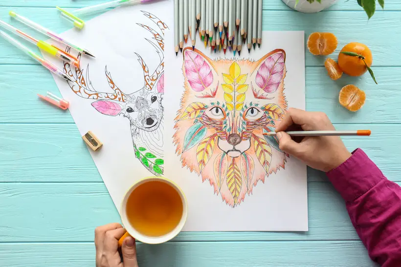 Les bienfaits du coloriage