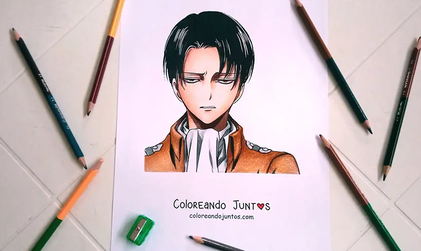 Dessin de Attack On Titan colorié par Colorions Ensemble