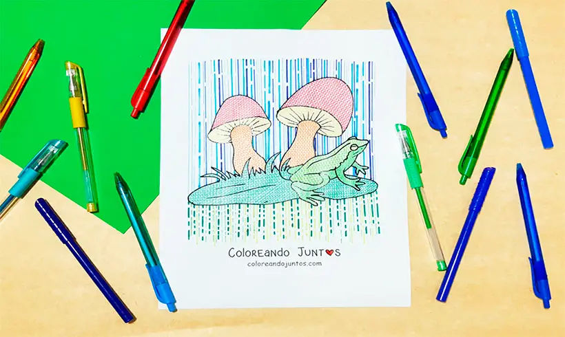 Dessin de biologie colorié par Colorions Ensemble