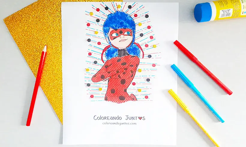 Dessin de Ladybug colorié par Colorions Ensemble