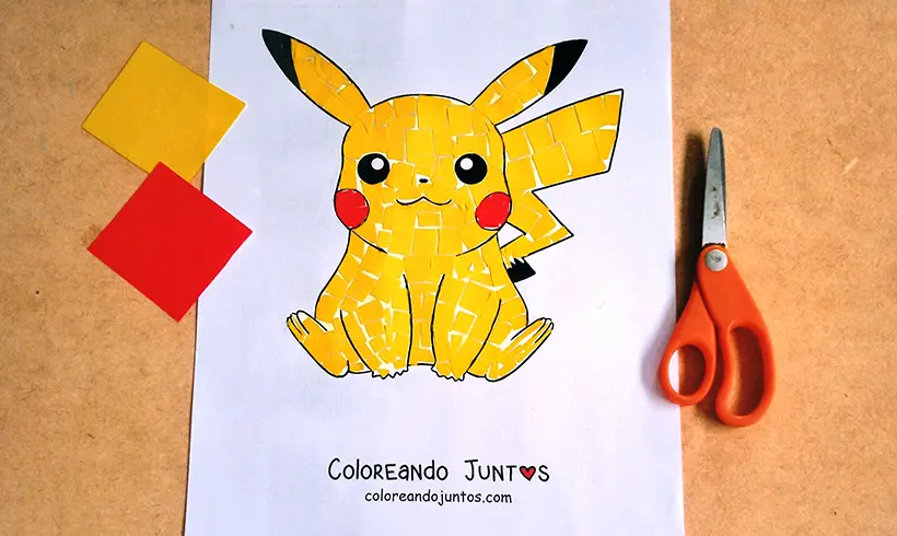 Dessin de Pokémon colorié par Colorions Ensemble