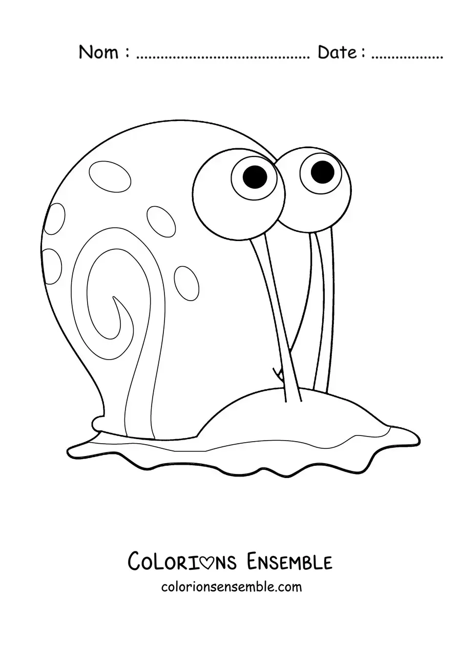 Coloriage de Gary