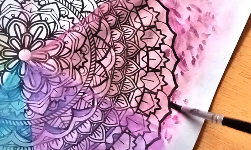 Étape 4 pour peindre à l’aquarelle