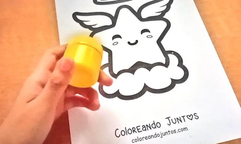 Étape 1 pour peindre à la gouache