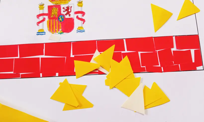 Étape 4 pour réaliser une mosaïque