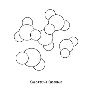 Image à colorier d'enzymes