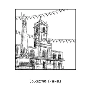 Image à colorier de la révolution de Mai